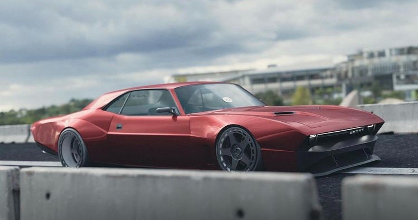 Dodge Challenger Fit For A Dystopian Society Gets Digital Rendering