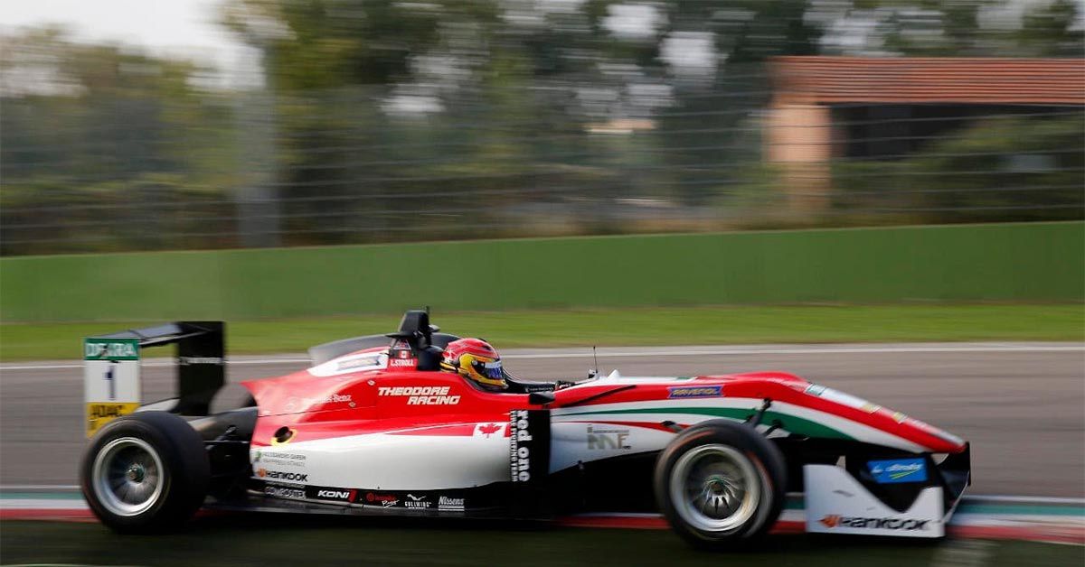 Lance Stroll  FIA Formula 4 European Champion Car