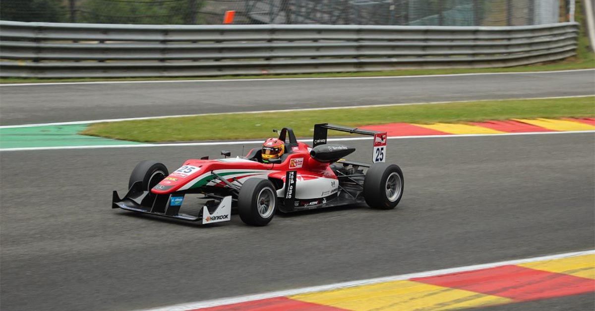 Lance Stroll 2015 Formula 3 Race Car
