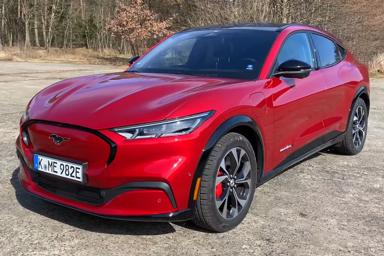 Here's How The Ford Mustang Mach-E Compares With The Jaguar I-Pace