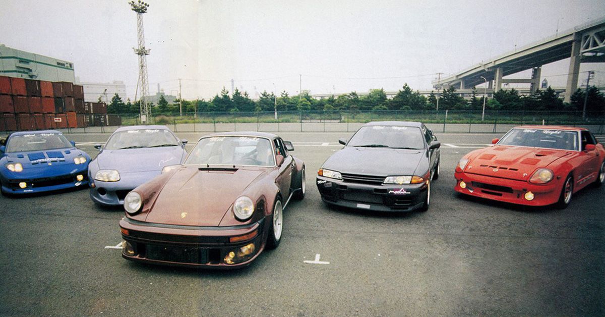 The Most Infamous Street Racing Gang 'Mid Night Club' Cars 