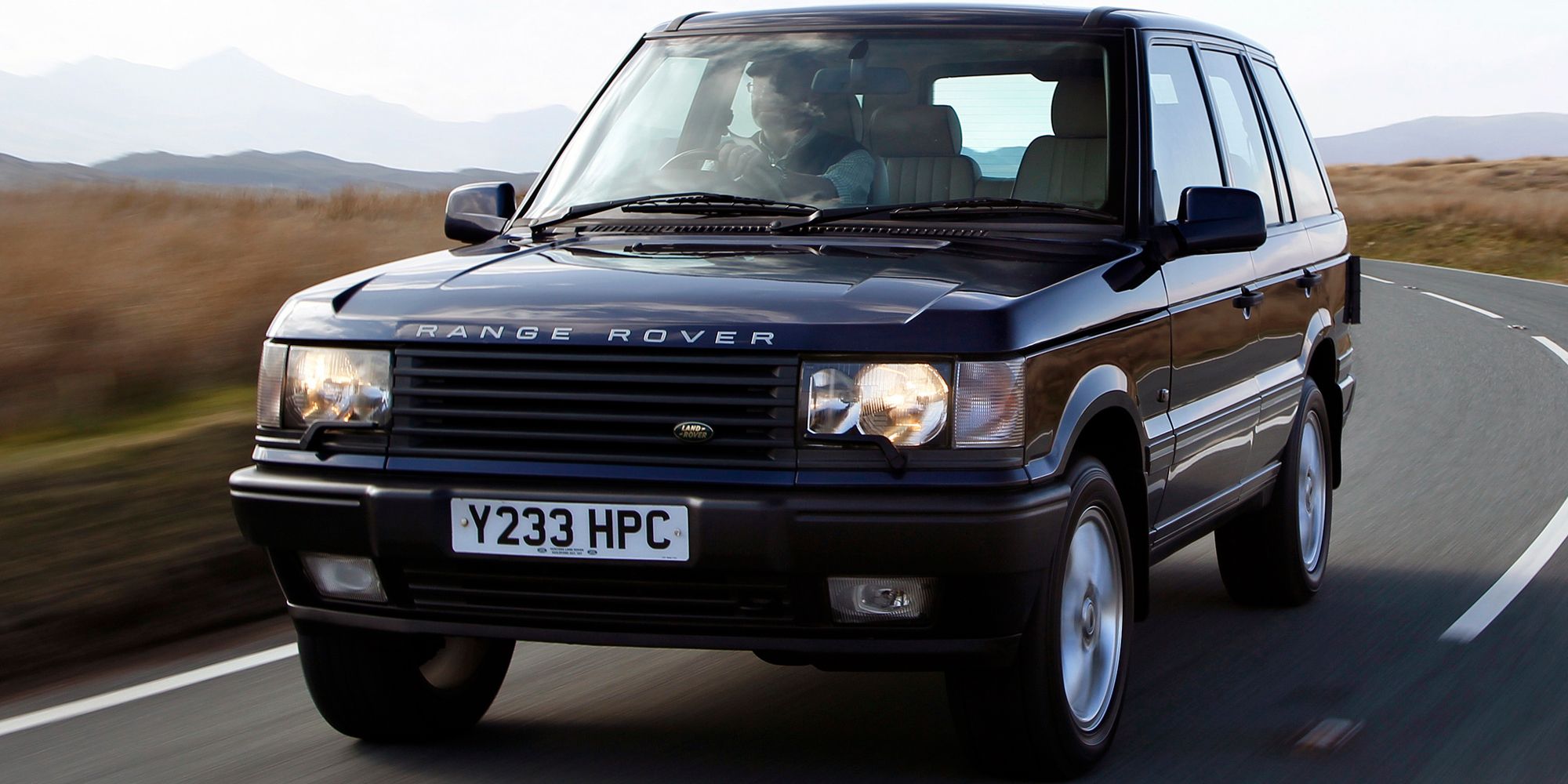 The front of the P38 Range Rover