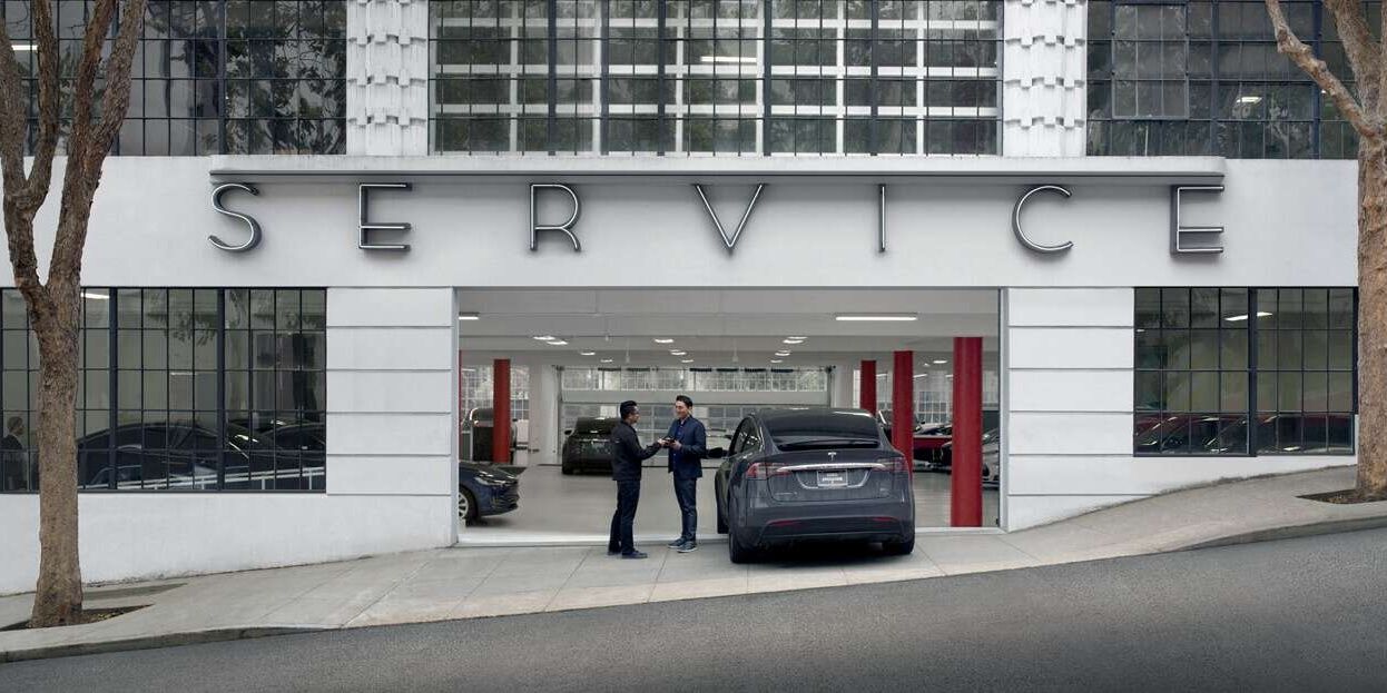 Tesla Repair Shop