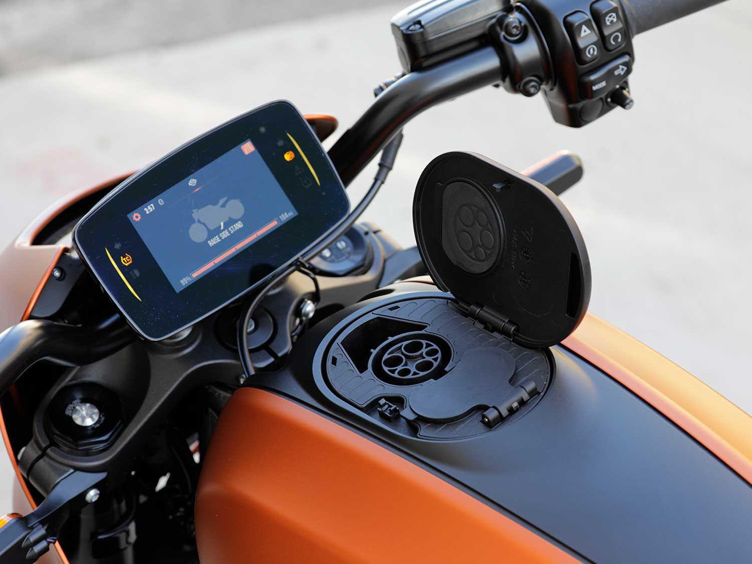 The Smart Cockpit Of The Harley-Davidson LiveWire One