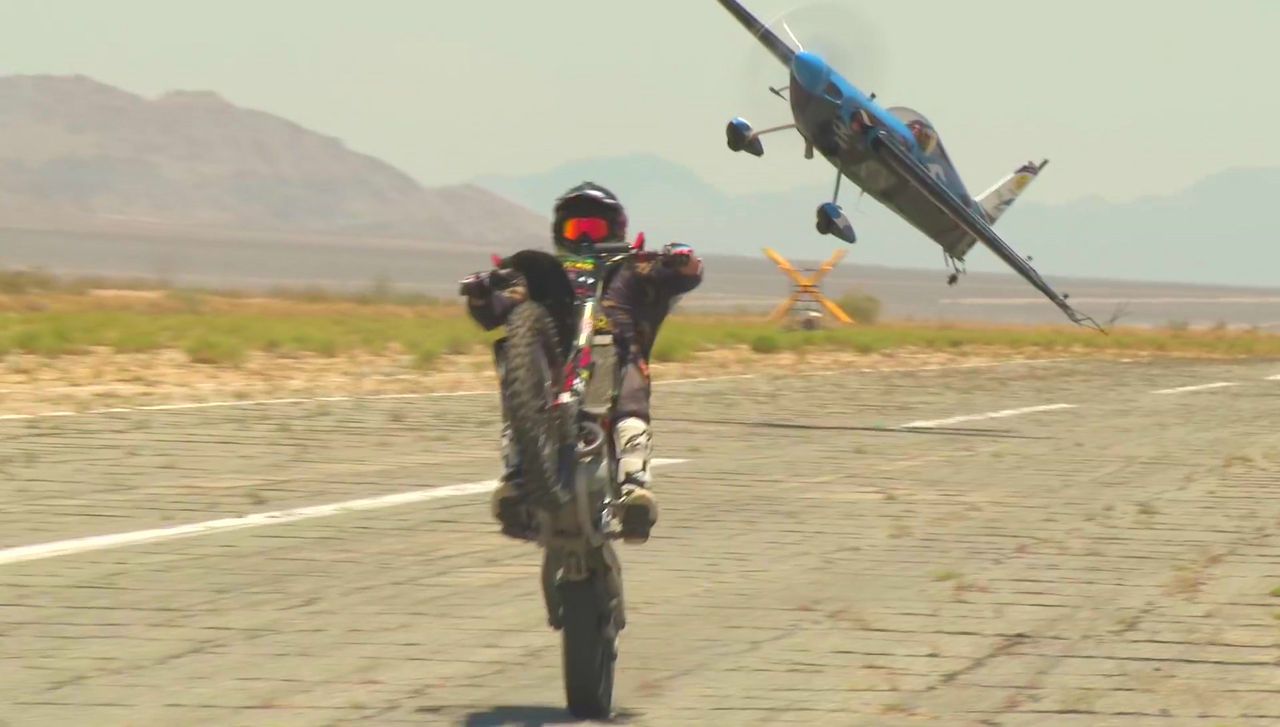 The Motorcycle Flip, The Tightrope, And The Plane.
