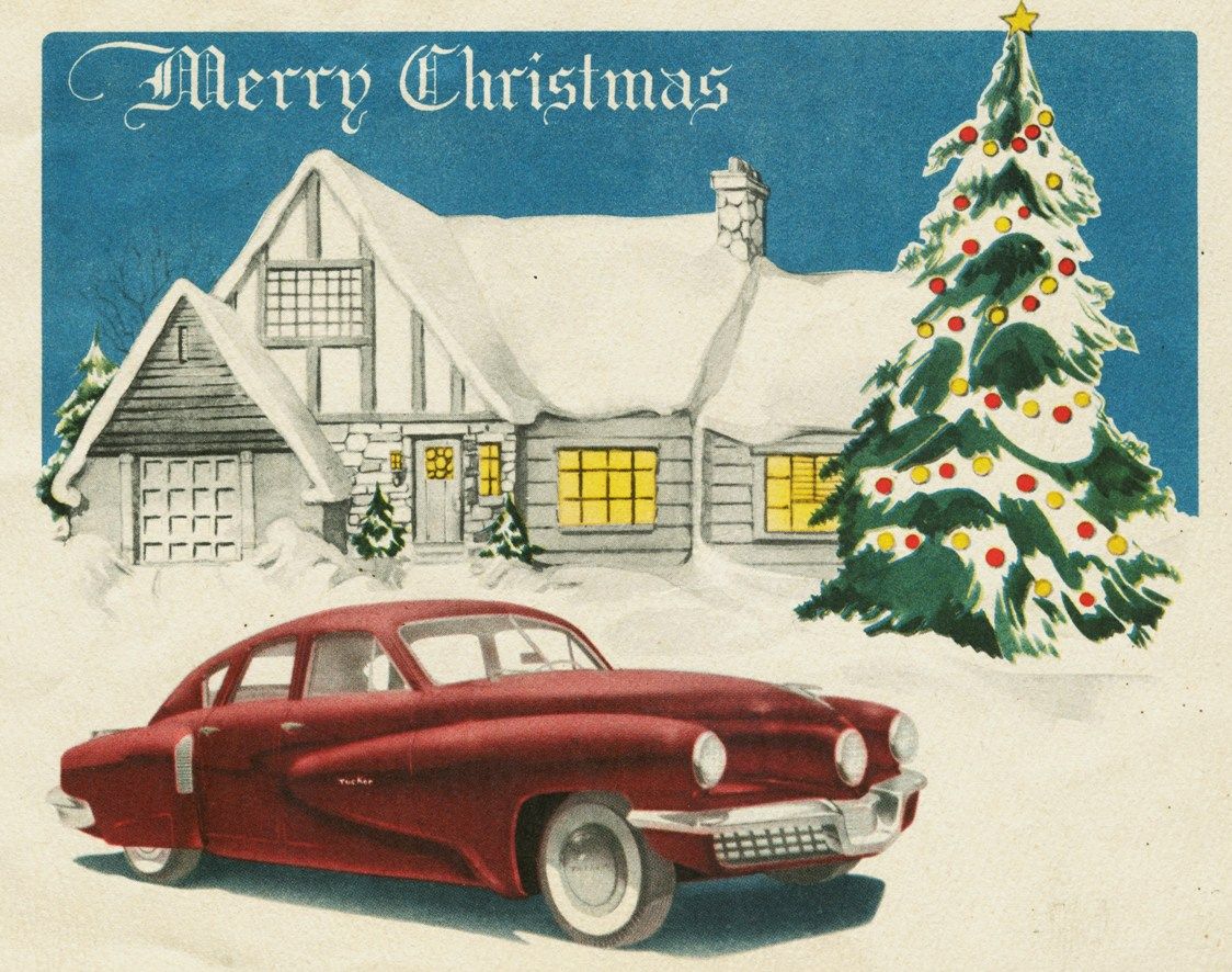 Tucker_Corporation_Christmas_Card,_1947