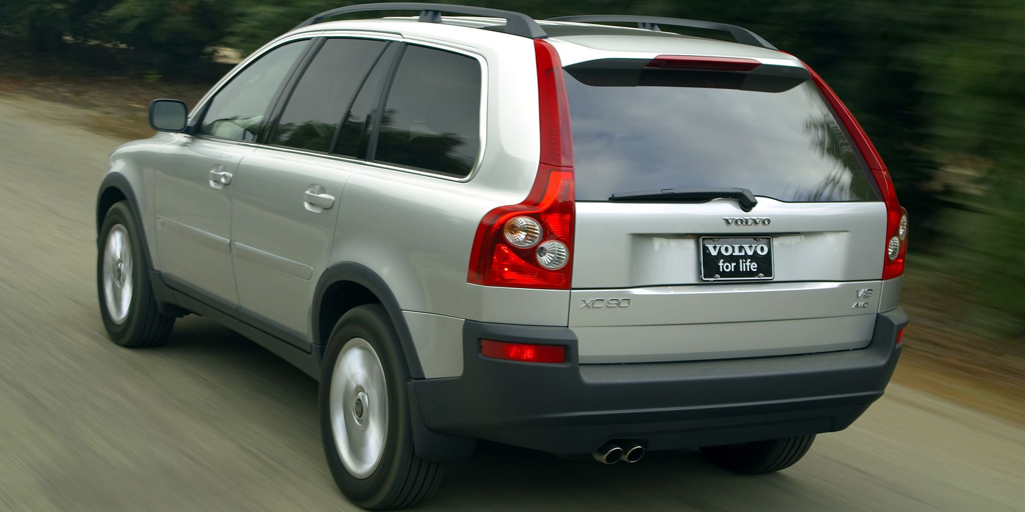 The rear of the first generation XC90