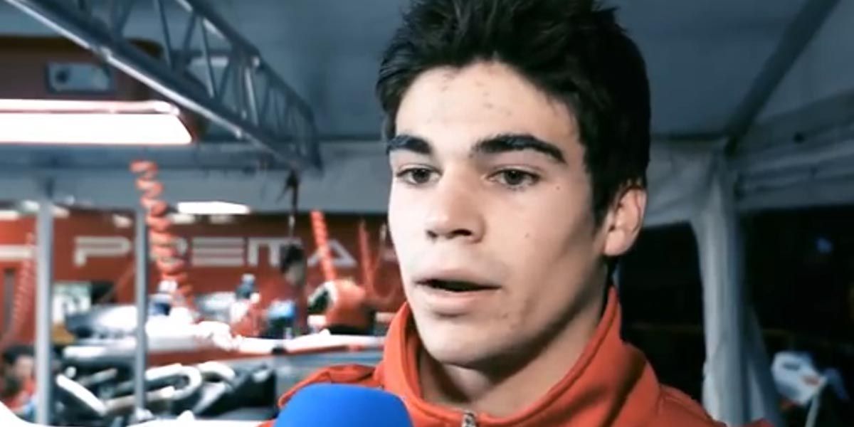 Young Lance Stroll