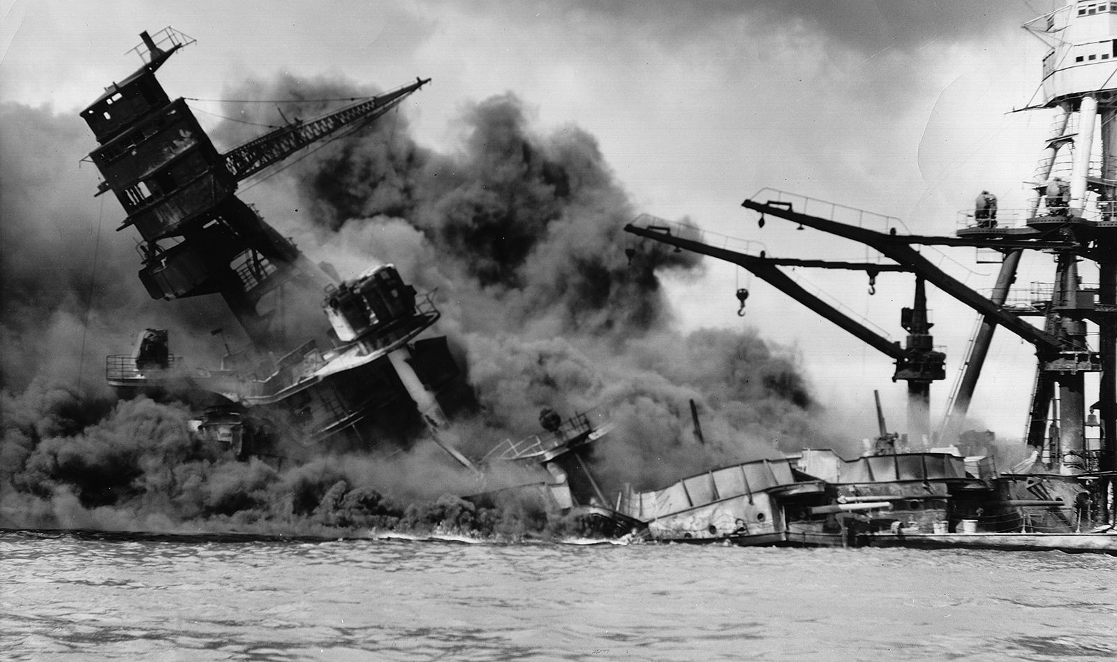 battleship attacked in Pearl-Harbor