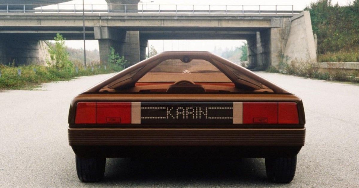 1980 Citroen Karin rear view