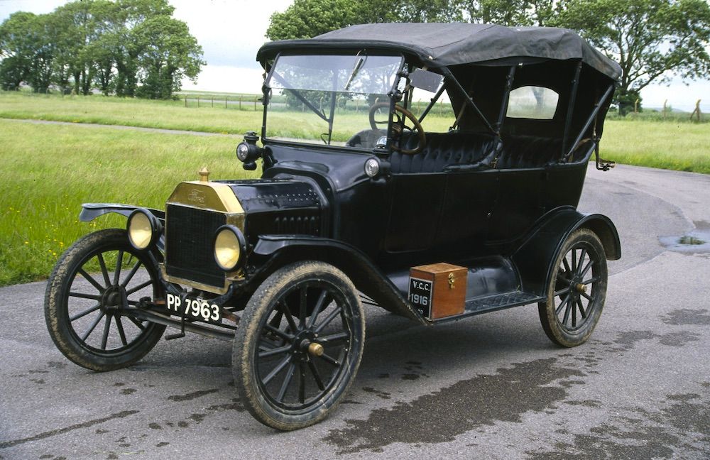 Ford Model T parked