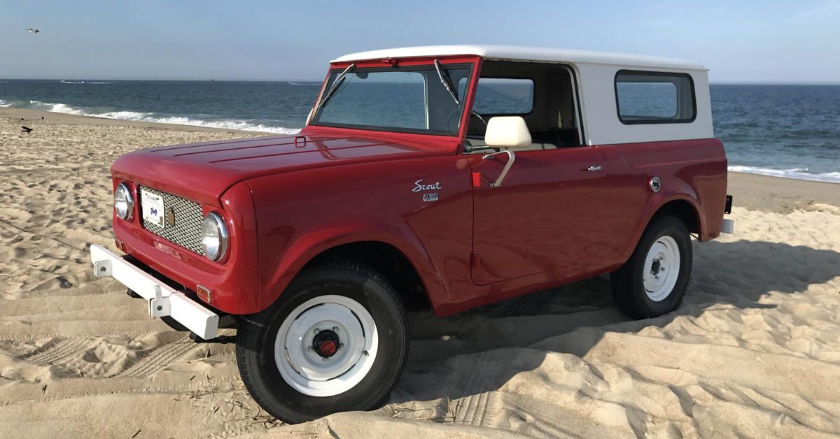 1962 International Harvester Scout 80 Front Three Quarter View 