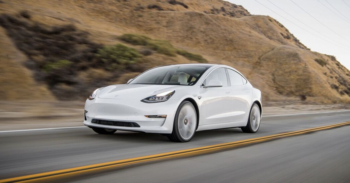 2021 Tesla Model 3 Electric Fastback Sedan