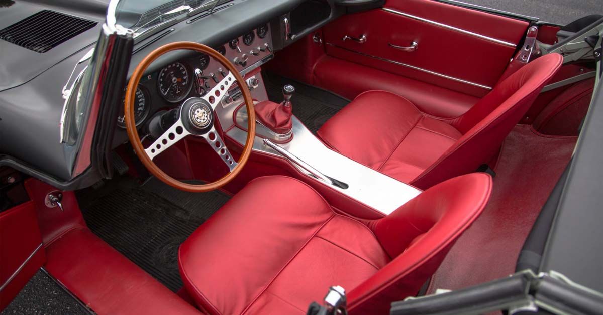 1962 Jaguar E-Type Interior View 