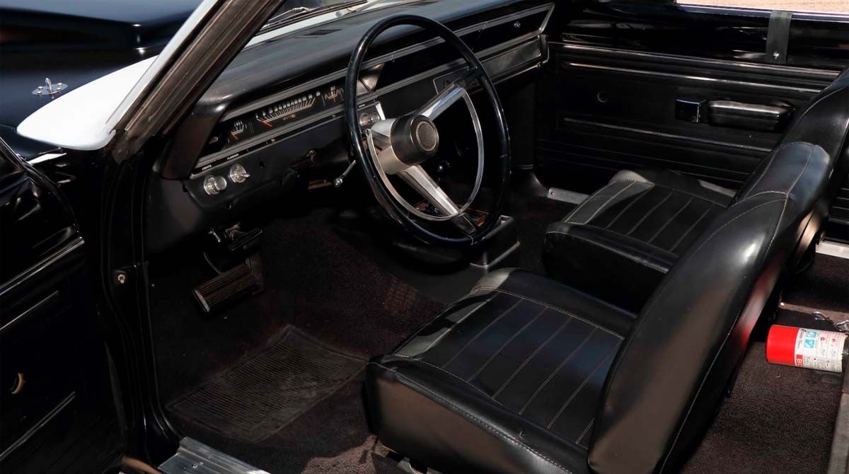 1968 Dodge HEMI Dart Super-Stock Interior View