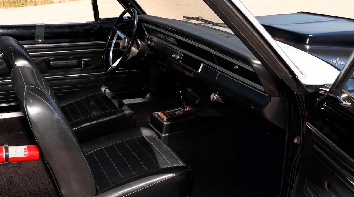 1968 Dodge HEMI Dart Super-Stock Interior View 