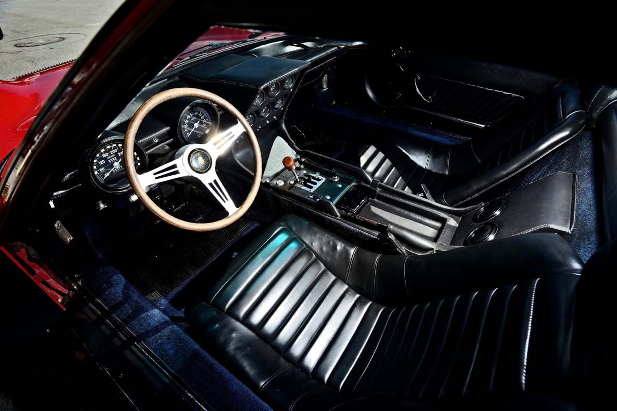 1968 Lamborghini Miura Interior Dashboard