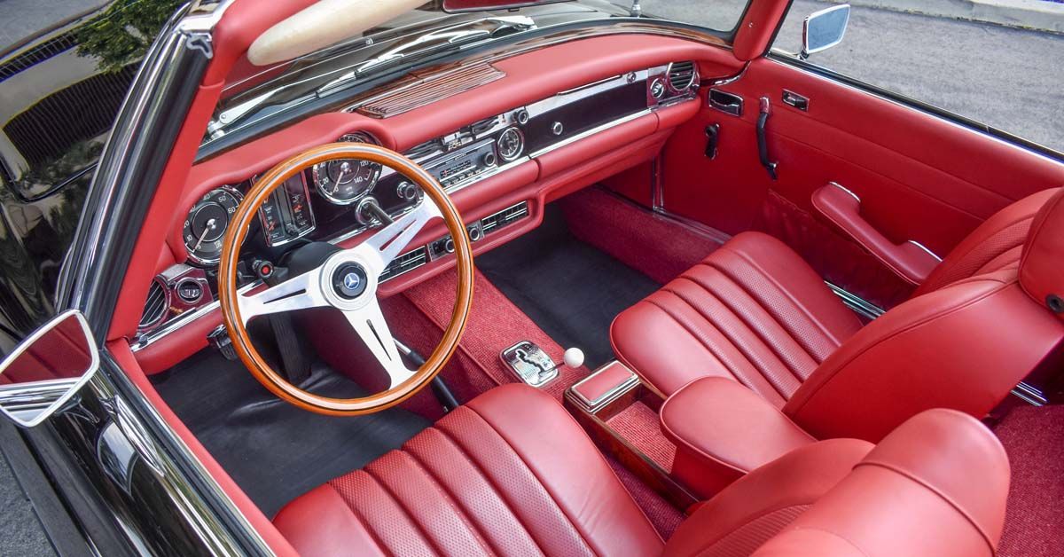 1968 Mercedes 280SL Interior View