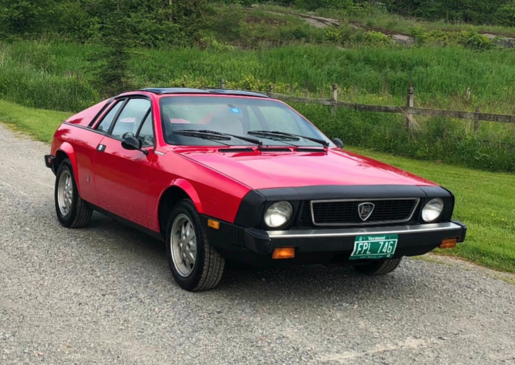 1976 Lancia Scorpion In Red For Sale