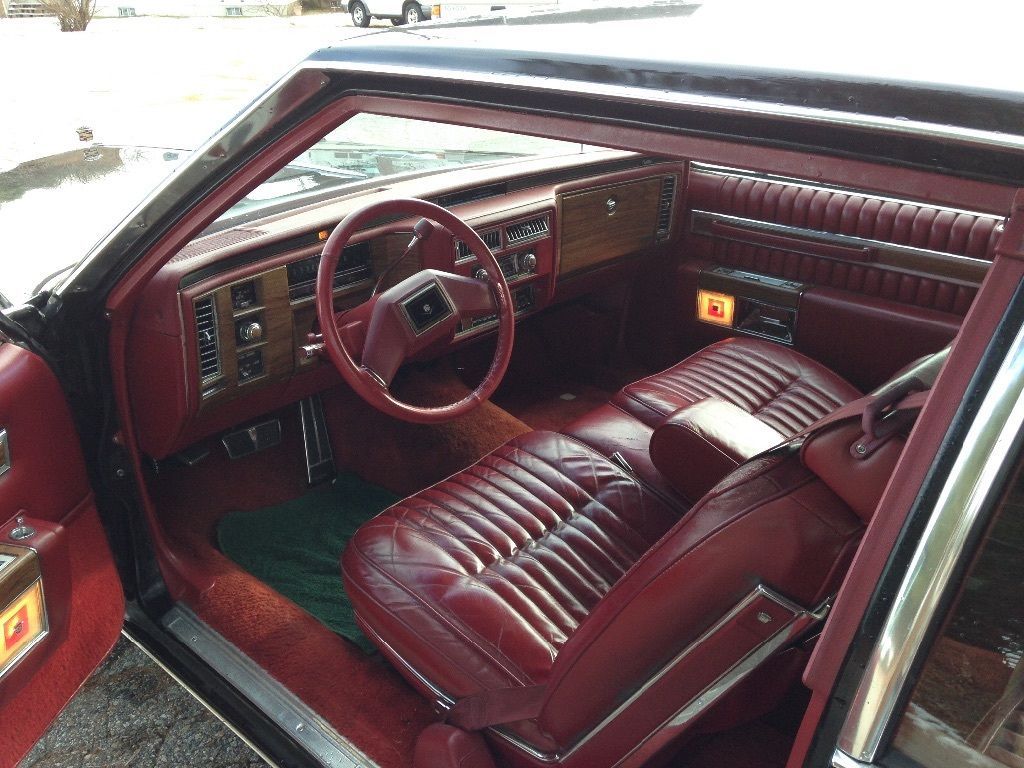 1983 Cadillac Coupe deVille Interior