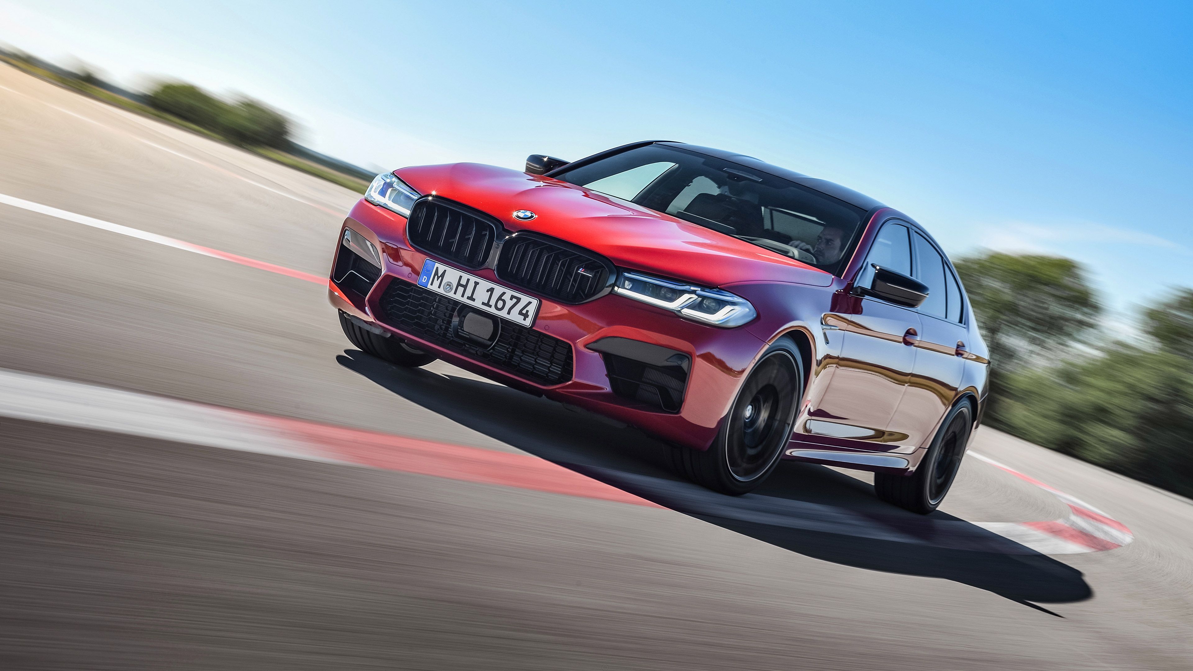 2021 BMW M5 Competition On Track