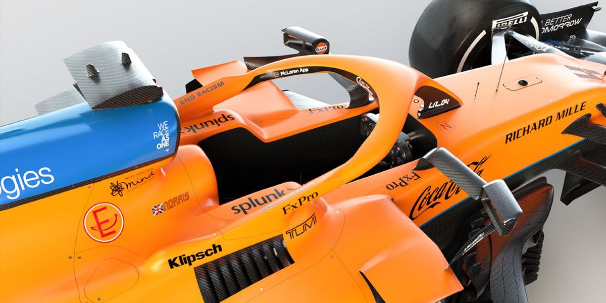 2021 McLaren Formula 1 Car Monocoque