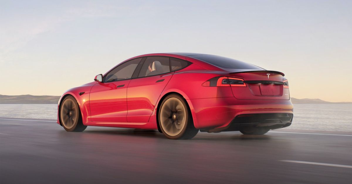 2021 Tesla Model S Plaid Electric Car