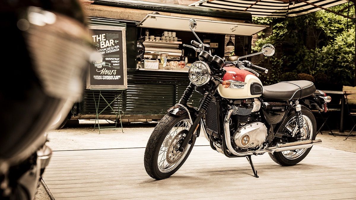 triumph bonneville beginner bike