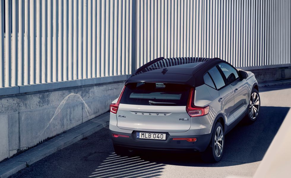 2021 XC40 Recharge Rear 2021 XC40 Recharg View