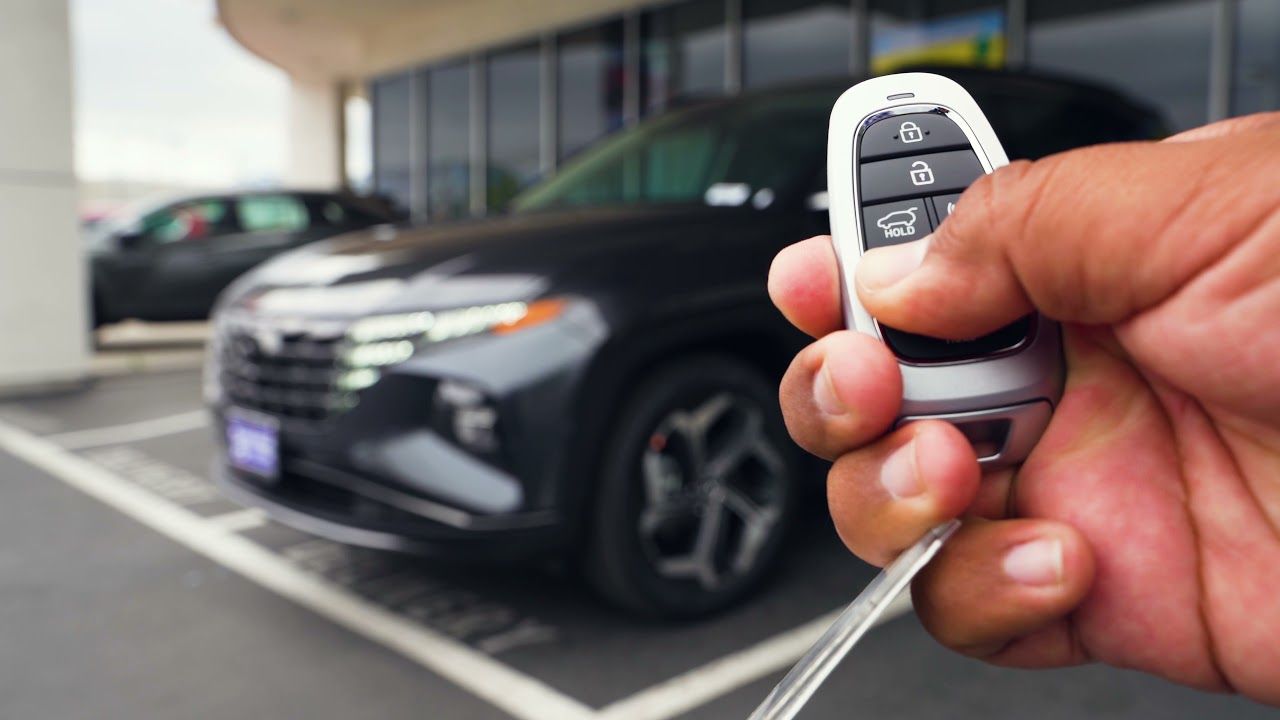 2022 Hyundai Tucson Remote Smart Parking