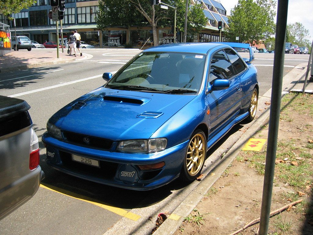 The 1998 Subaru 22B WRX STI may look cheap but it's selling for over $300,000