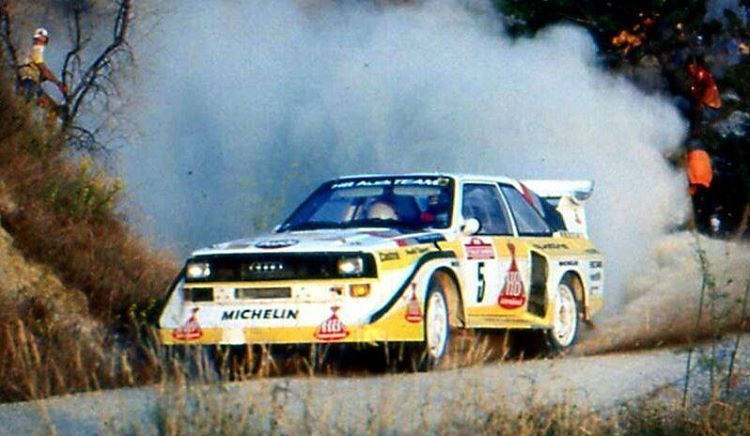Walter Rohrl - Sanremo Rally Audi Quattro 1985