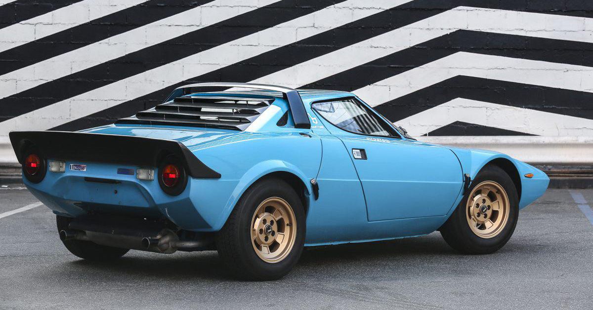 1970s Lancia Stratos HF Rally Car