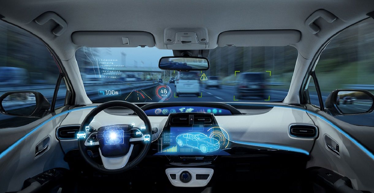 Driverless Car Interior