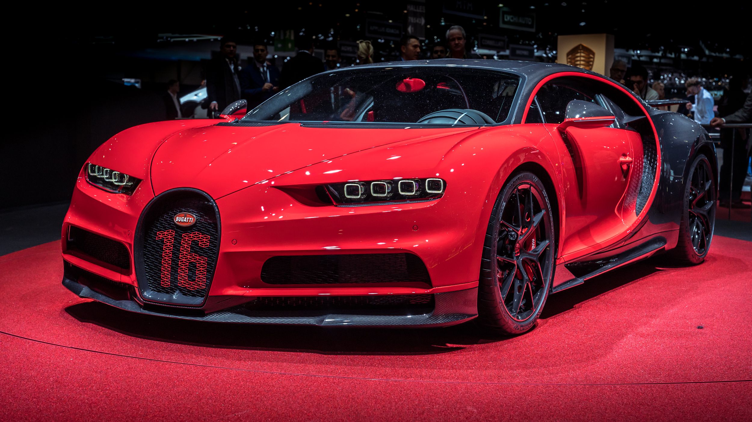 Bugatti Chiron Sport Red