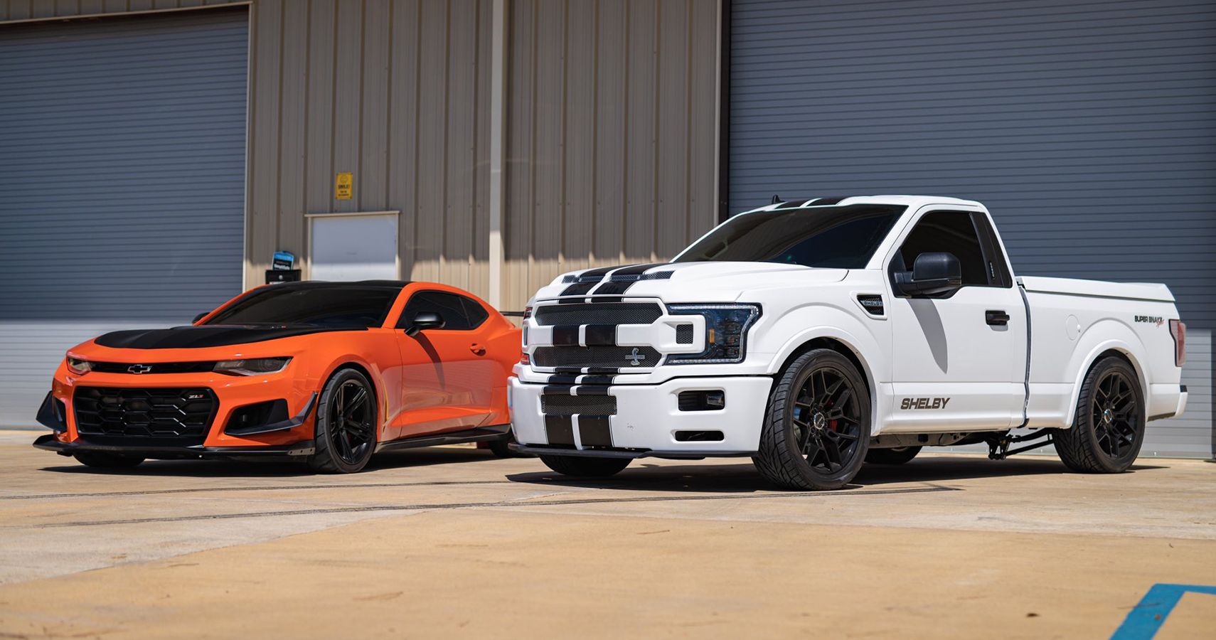 Camaro ZL1 and Ford Shelby F-150