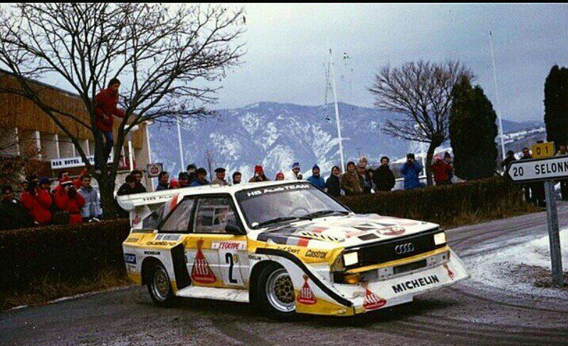Rallye Monte Carlo 1986 Audi Quattro