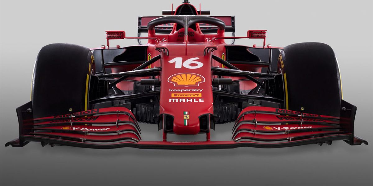 Ferrari 2021 Formula 1 Car Front