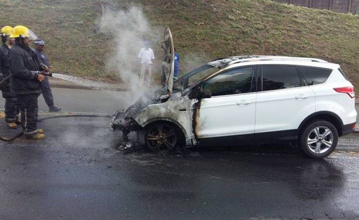 Ford Kuga In Accident