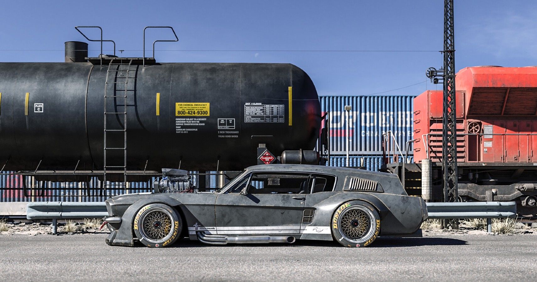 This 1967 Shooting Brake Mustang is Quite Interesting