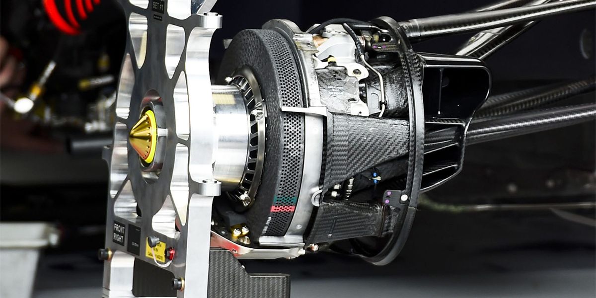 Formula 1 Car Brakes