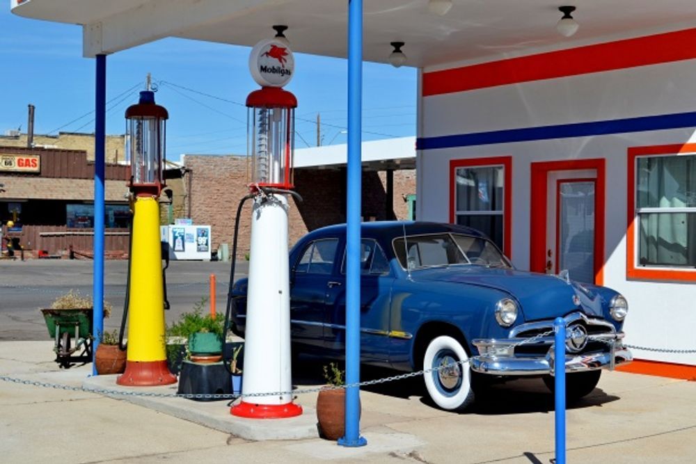 Gas Station On Route 66
