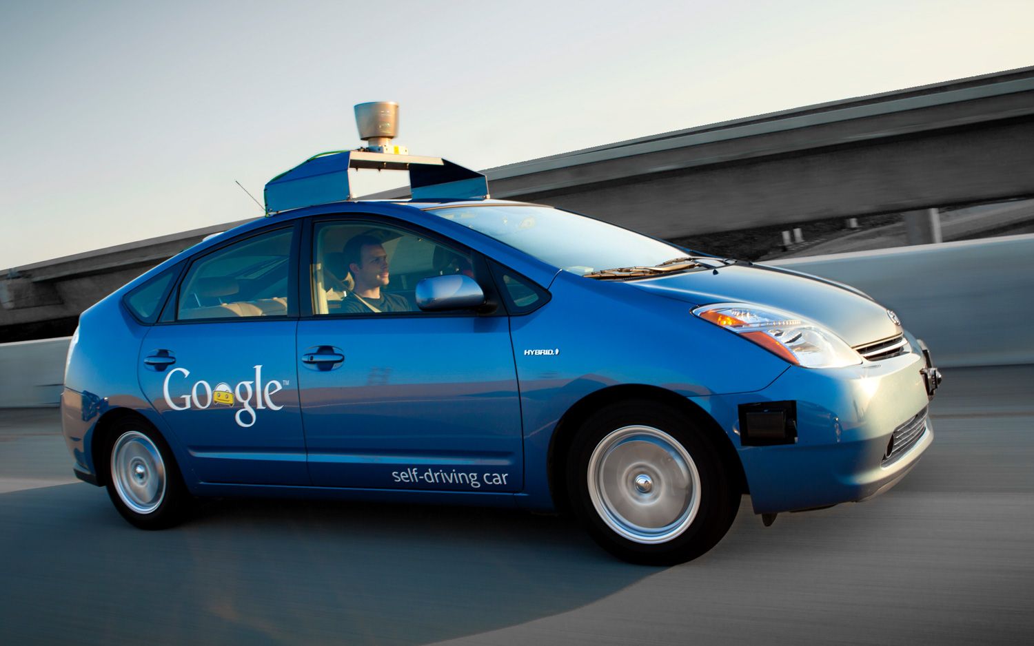 Google Self Driving 2012 Prius
