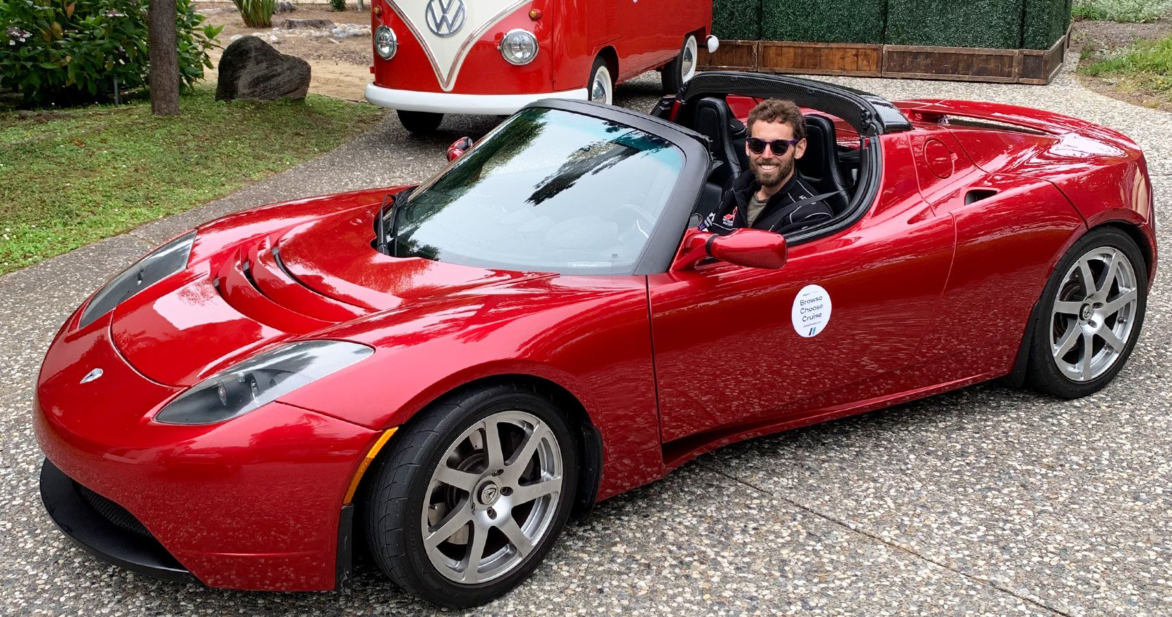 Hagerty Rideshare Tesla Roadster