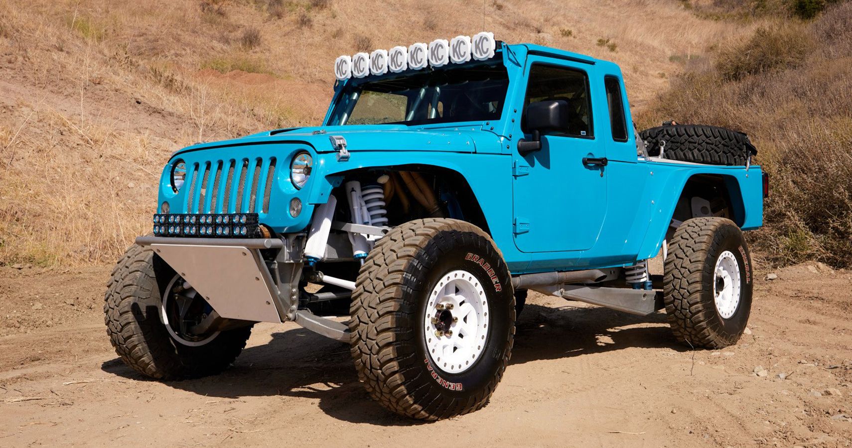 We All Need This 454-Powered Jeep Wrangler Trophy Truck