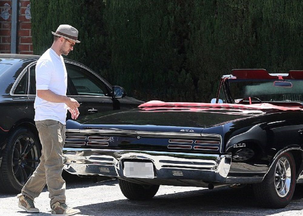 Justin Timberlake- 1967 Pontiac GTO Convertible..