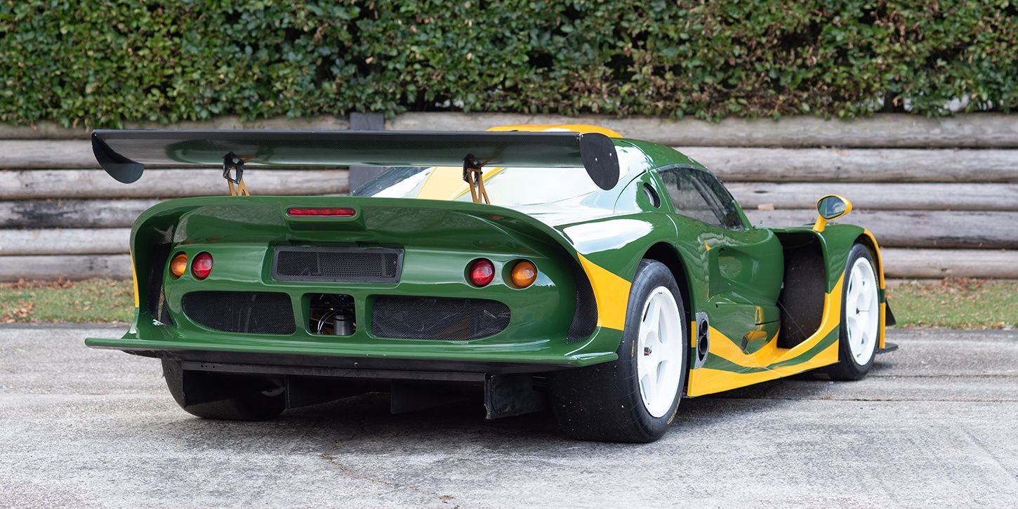 Green and Yellow Lotus Elise GT1