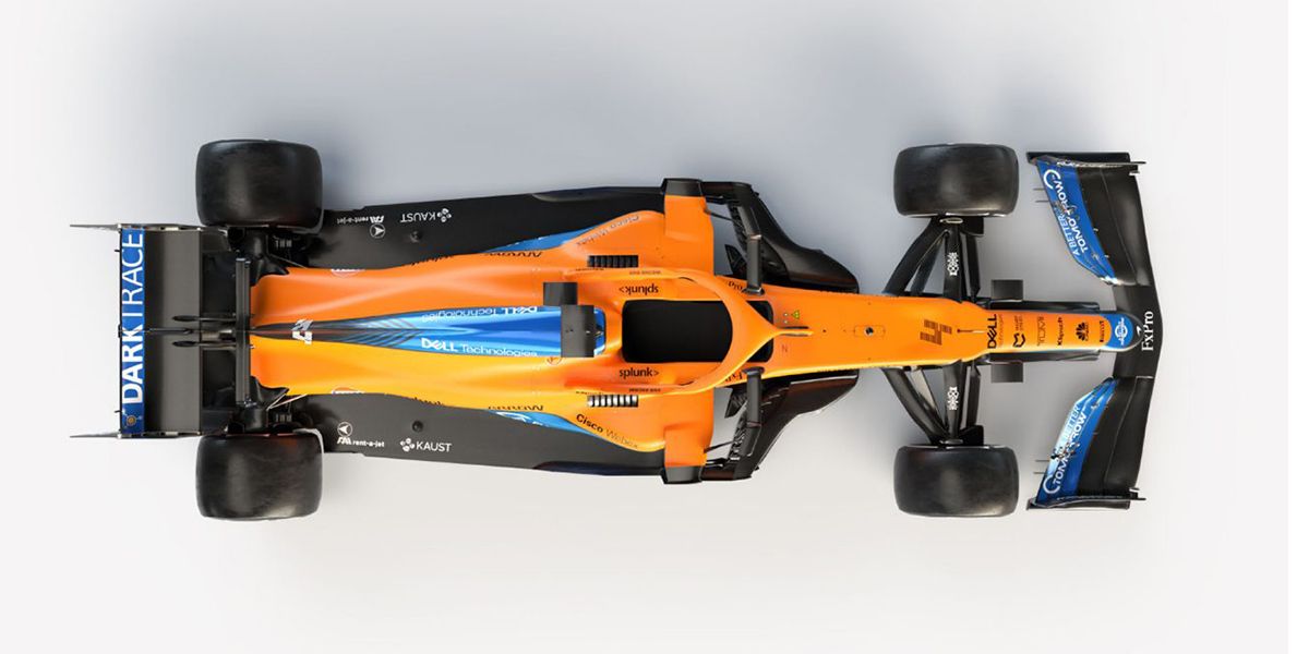 McLaren Formula 1 Car Top