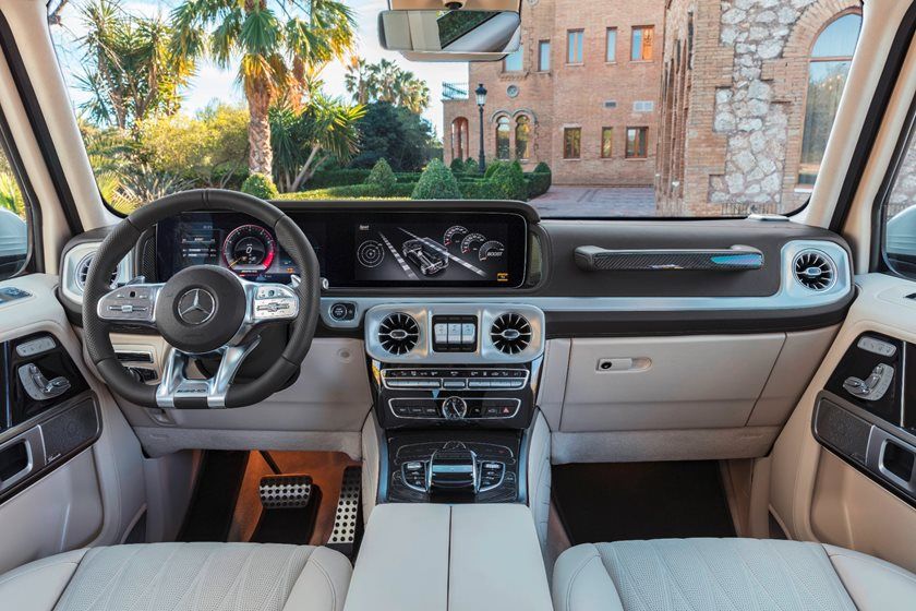 Mercedes G63 AMG's Interior