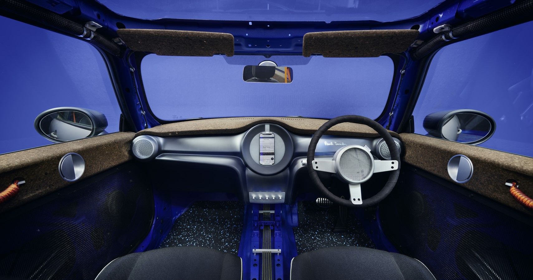 MINI STRIP Concept interior dashboard layout view